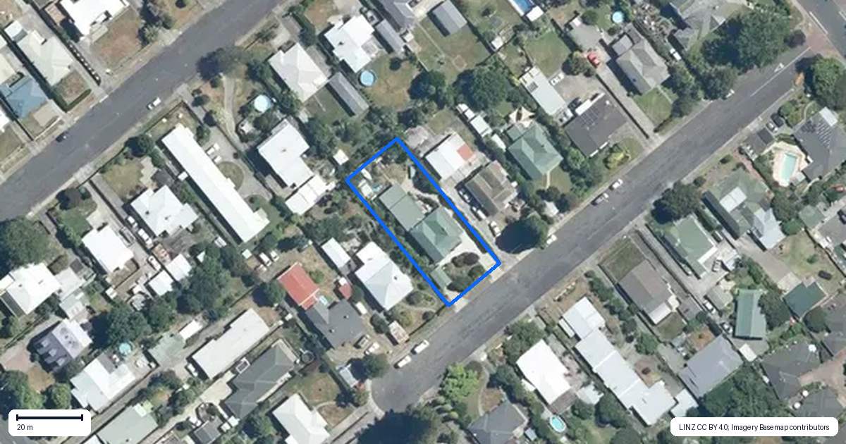 Property context map for 713 Seddon Street, Raureka, Hastings