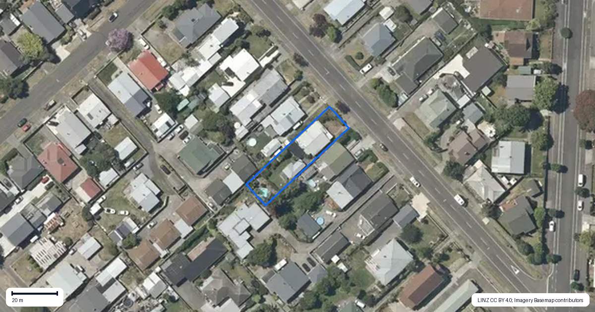 Property context map for 178 Vigor Brown Street, Napier South, Napier