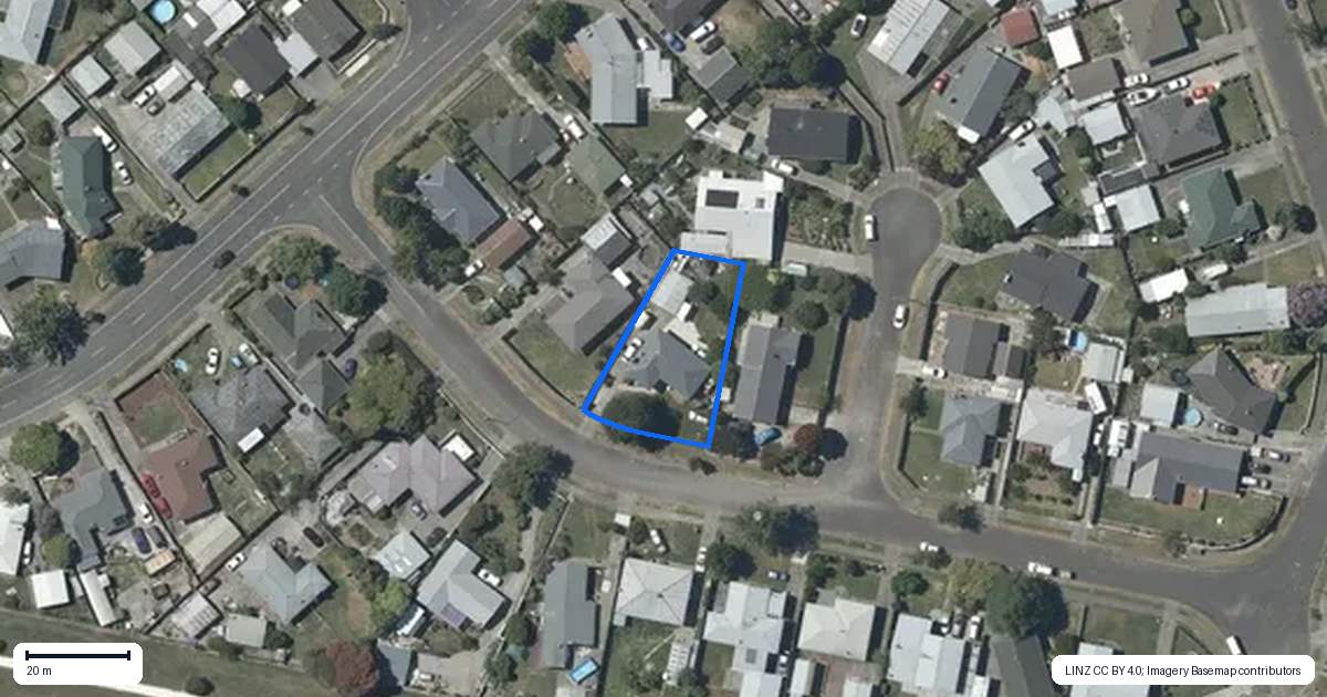 Property context map for 28 Henley Crescent, Pirimai, Napier