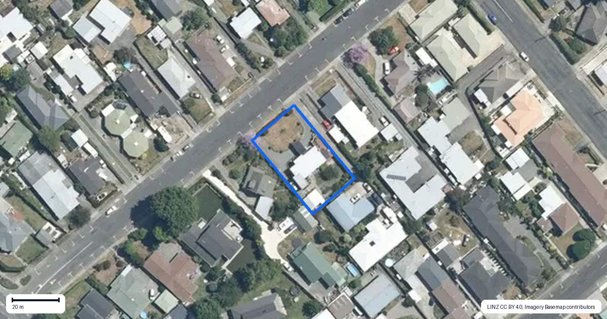 Property context map for 201 Frimley Avenue, Frimley, Hastings