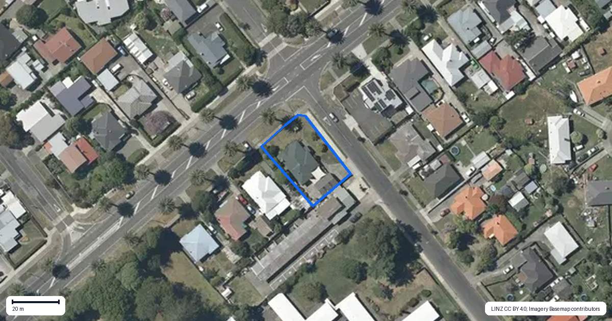 Property context map for 184 Kennedy Road, Marewa, Napier