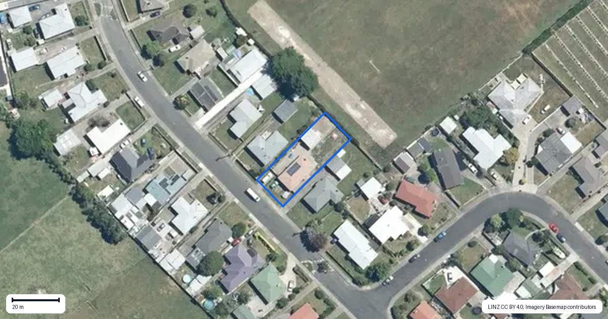 Property context map for 522 Lowe Street, Camberley, Hastings