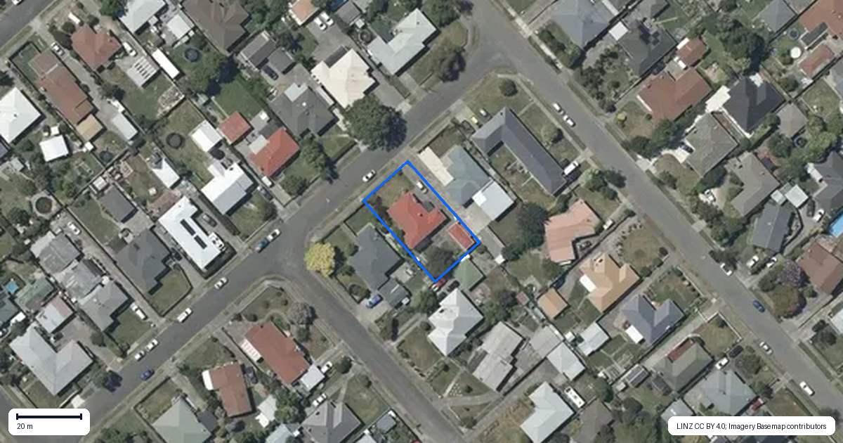 Property context map for 6 Tyndale Street, Onekawa, Napier