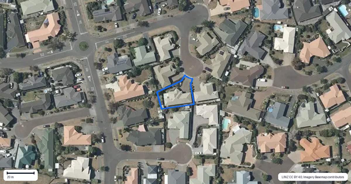 Property context map for 10 Claridge Place, Taradale, Napier