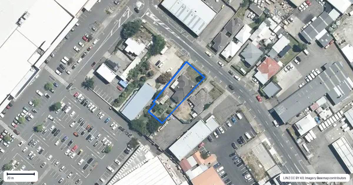 Property context map for 105 Alexandra Crescent, Hastings