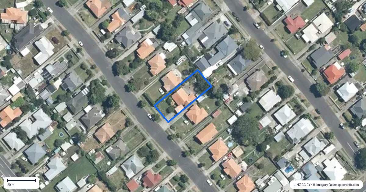Property context map for 500 Akina Street, Akina, Hastings