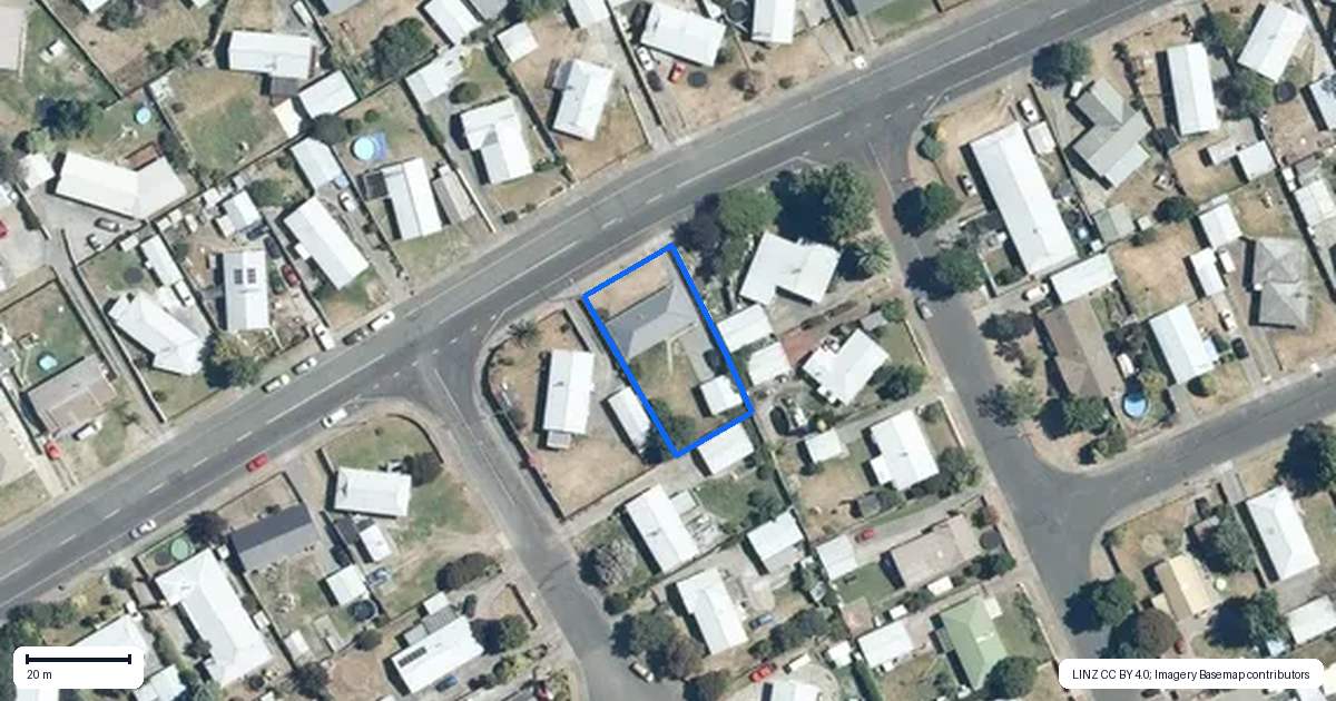 Property context map for 61 Diaz Drive, Flaxmere, Hastings