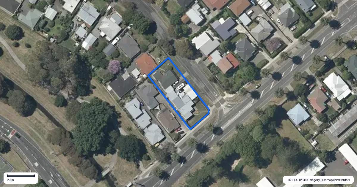 Property context map for 197 Kennedy Road, Marewa, Napier
