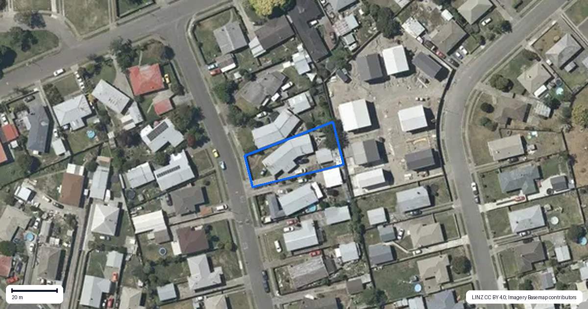 Property context map for 10 Dinwiddie Avenue, Onekawa, Napier