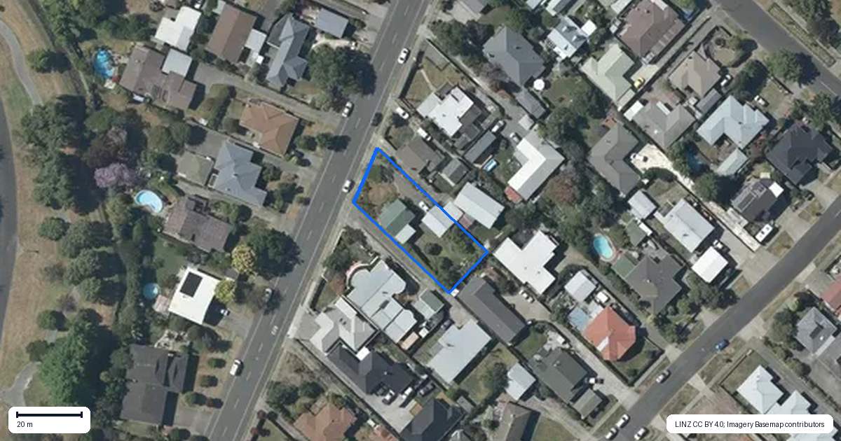 Property context map for 95 Avondale Road, Greenmeadows, Napier