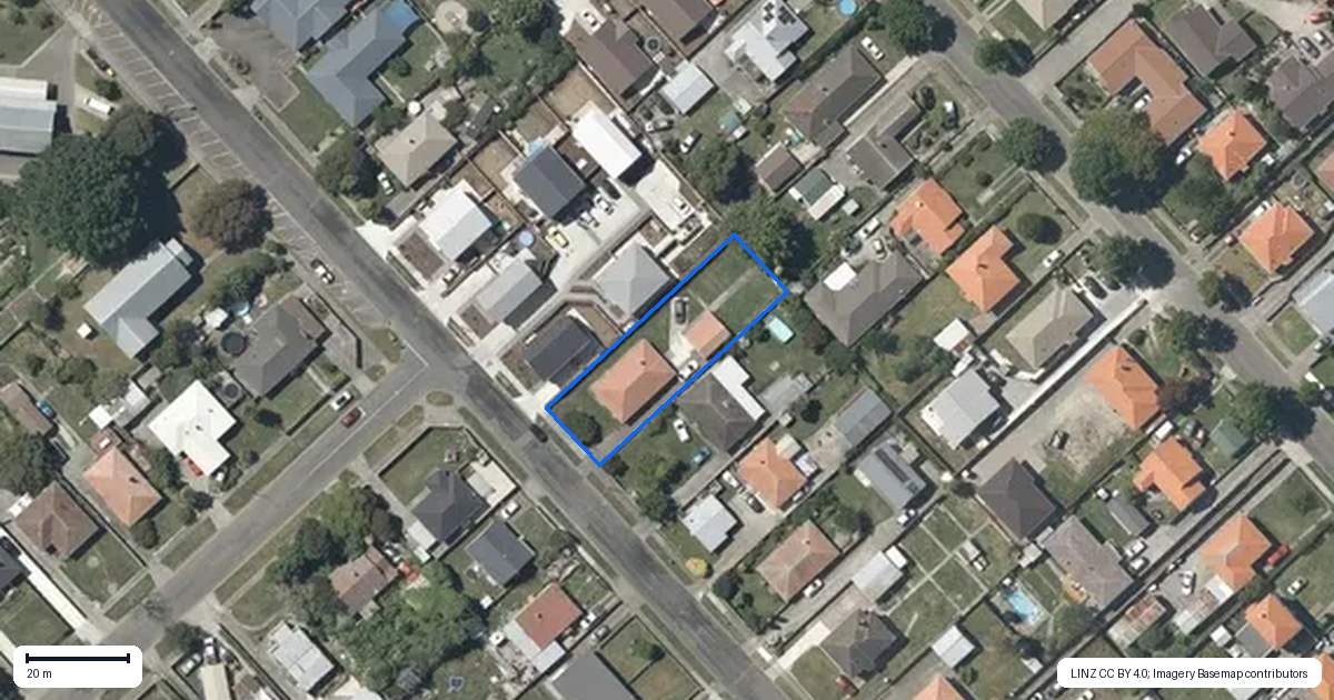 Property context map for 42 Barker Road, Marewa, Napier