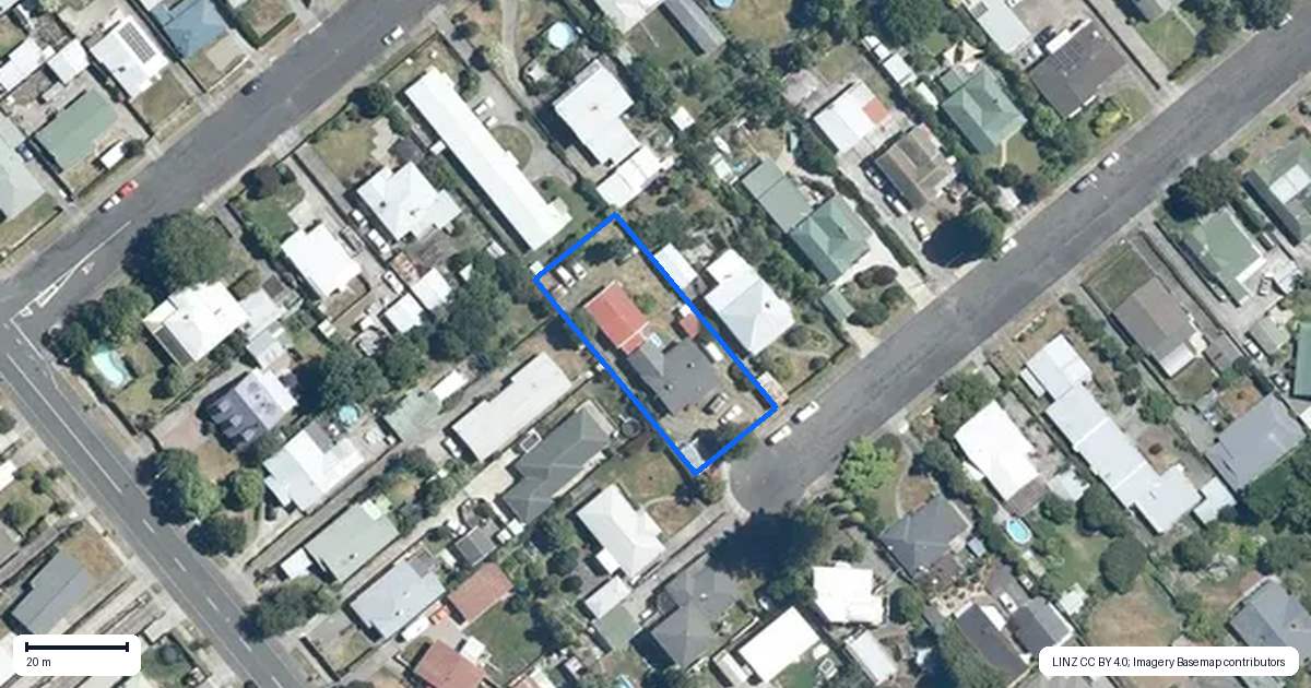 Property context map for 717 Seddon Street, Raureka, Hastings