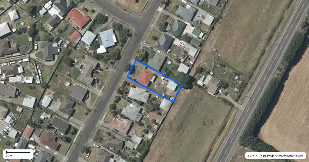 Property context map for 79 Masefield Avenue, Maraenui, Napier