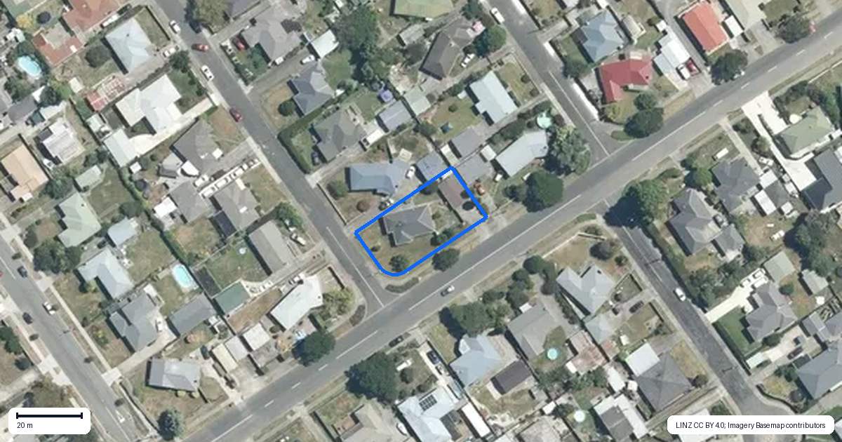 Property context map for 1410 Caroline Road, Mayfair, Hastings
