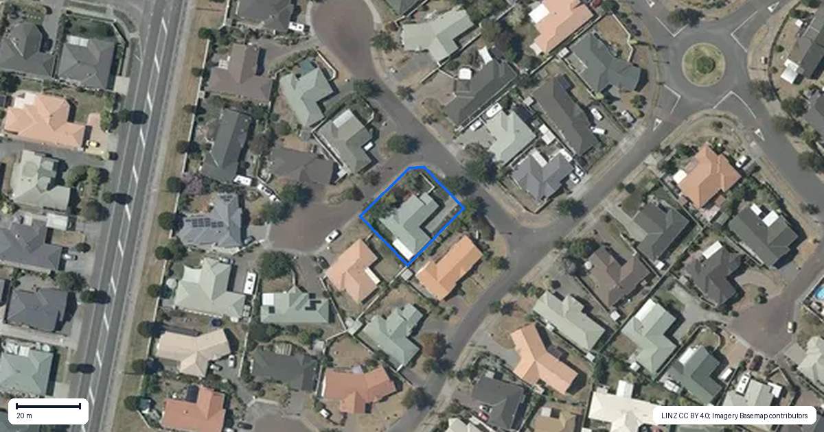 Property context map for 3 Alderney Way, Taradale, Napier