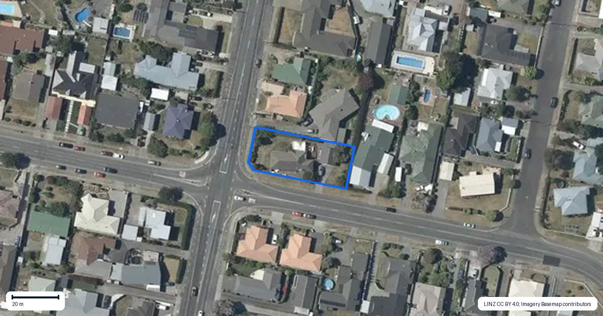 Property context map for 43 Neeve Road, Taradale, Napier