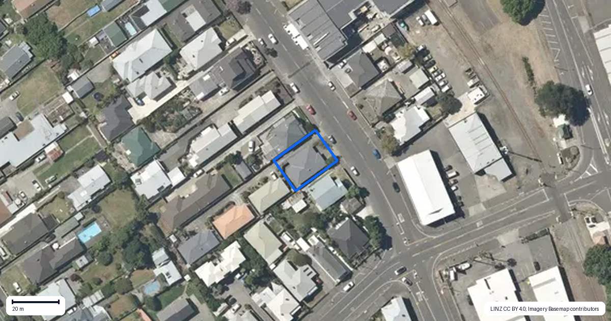 Property context map for 91A Wellesley Road, Napier South, Napier