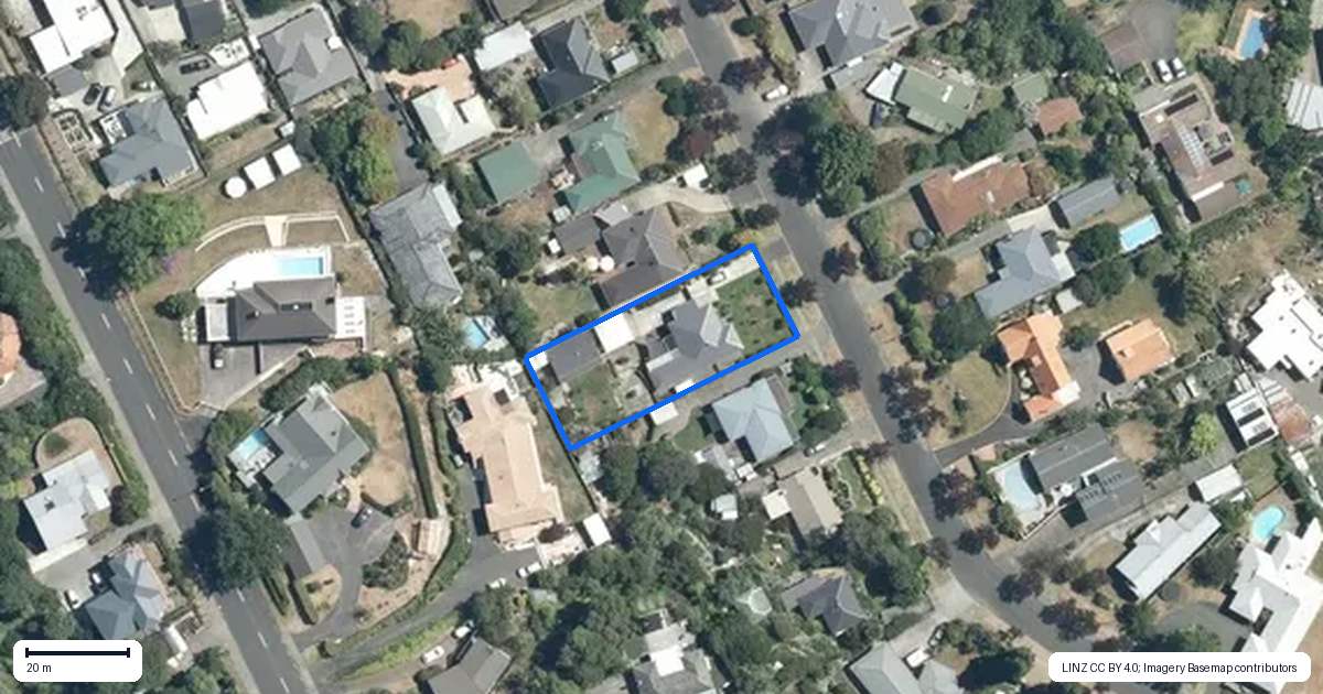 Property context map for 36 Plassey Street, Havelock North