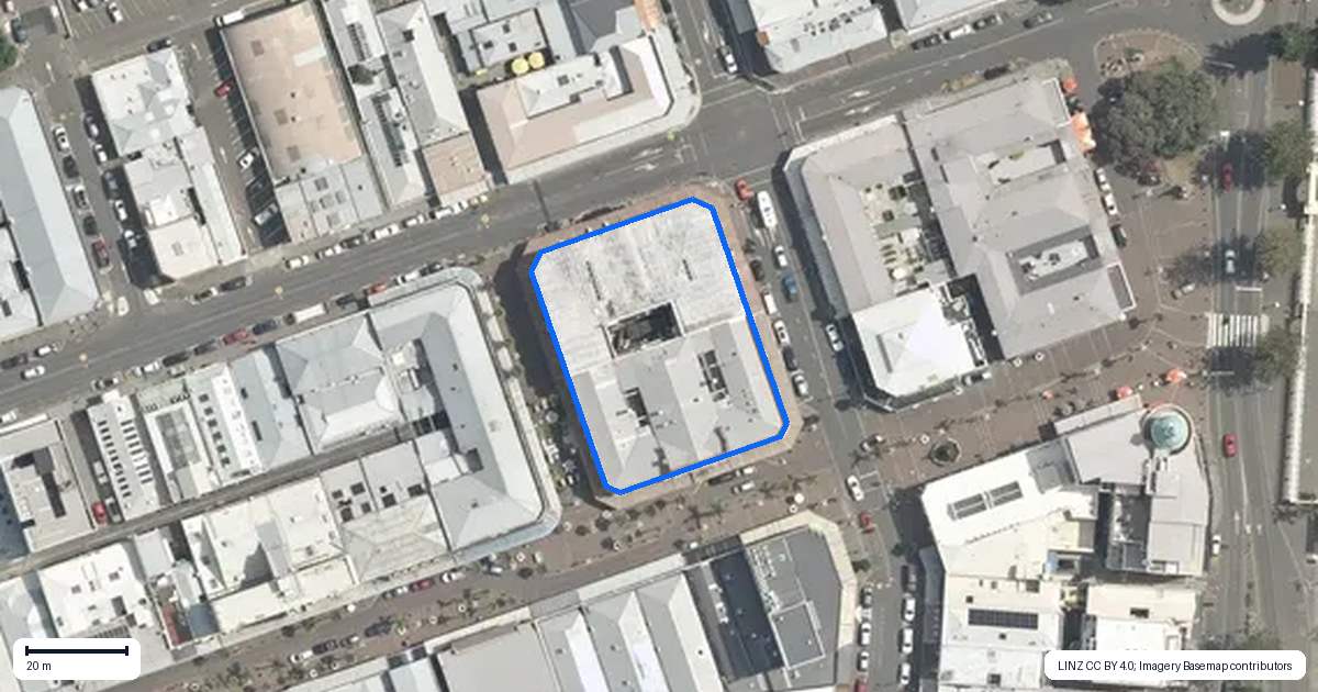 Property context map for 63 Hastings Street, Napier South, Napier