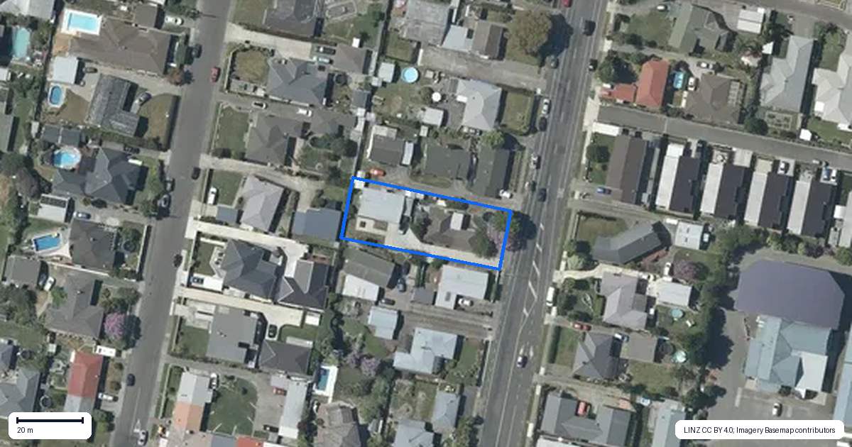Property context map for 181 Guppy Road, Taradale, Napier