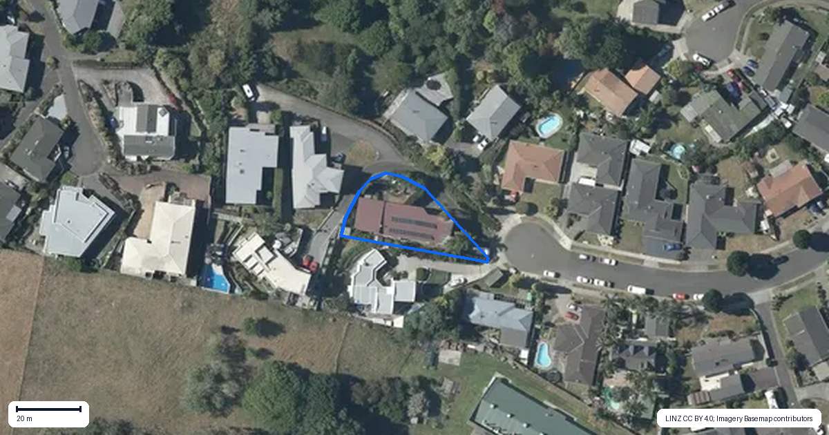 Property context map for 30 Lowther Place, Taradale, Napier