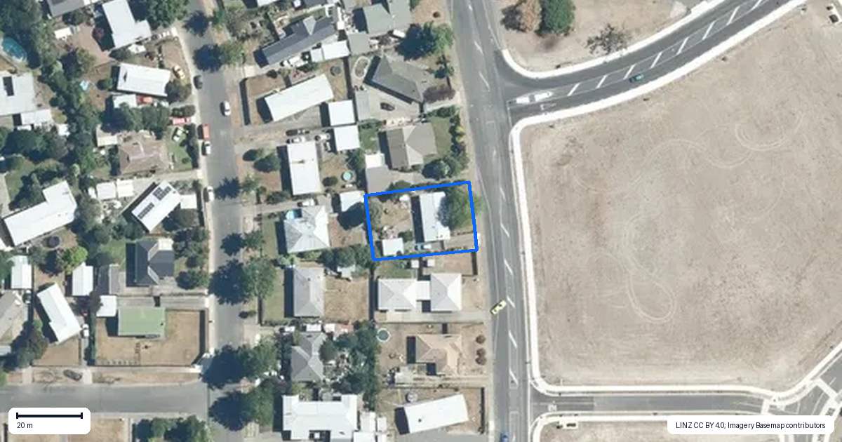 Property context map for 55 Caernarvon Drive, Flaxmere, Hastings