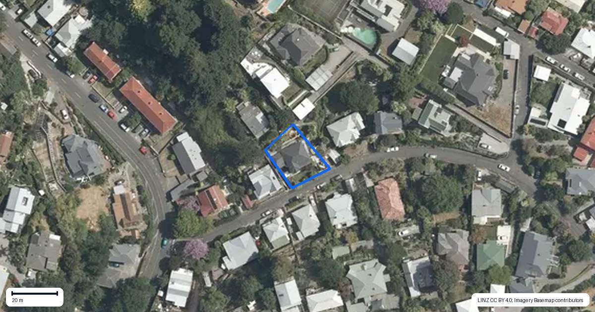 Property context map for 6 Cameron Road, Bluff Hill, Napier