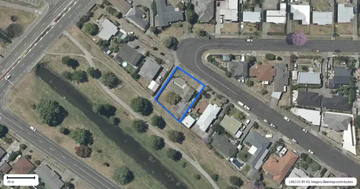 Property context map for 60 Logan Avenue, Marewa, Napier
