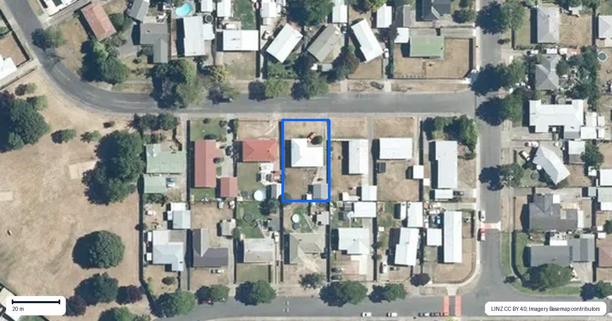 Property context map for 7 Kirkcaldy Crescent, Flaxmere, Hastings
