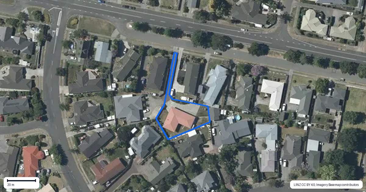 Property context map for 99 Wharerangi Road, Greenmeadows, Napier