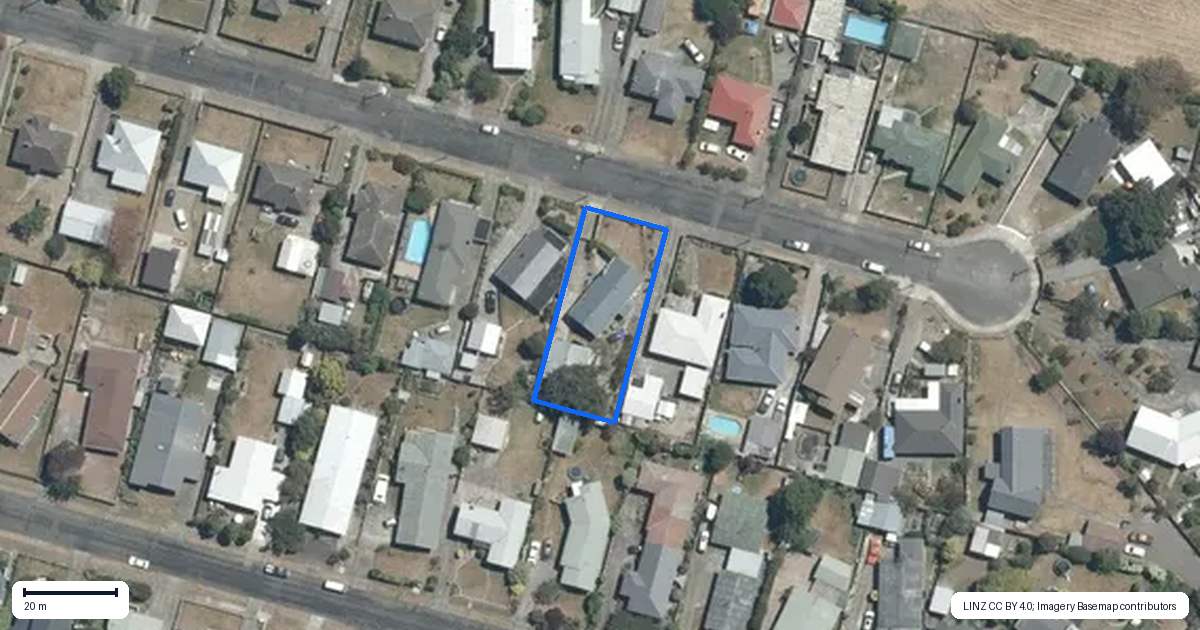 Property context map for 27 Freyberg Terrace, Waipukurau