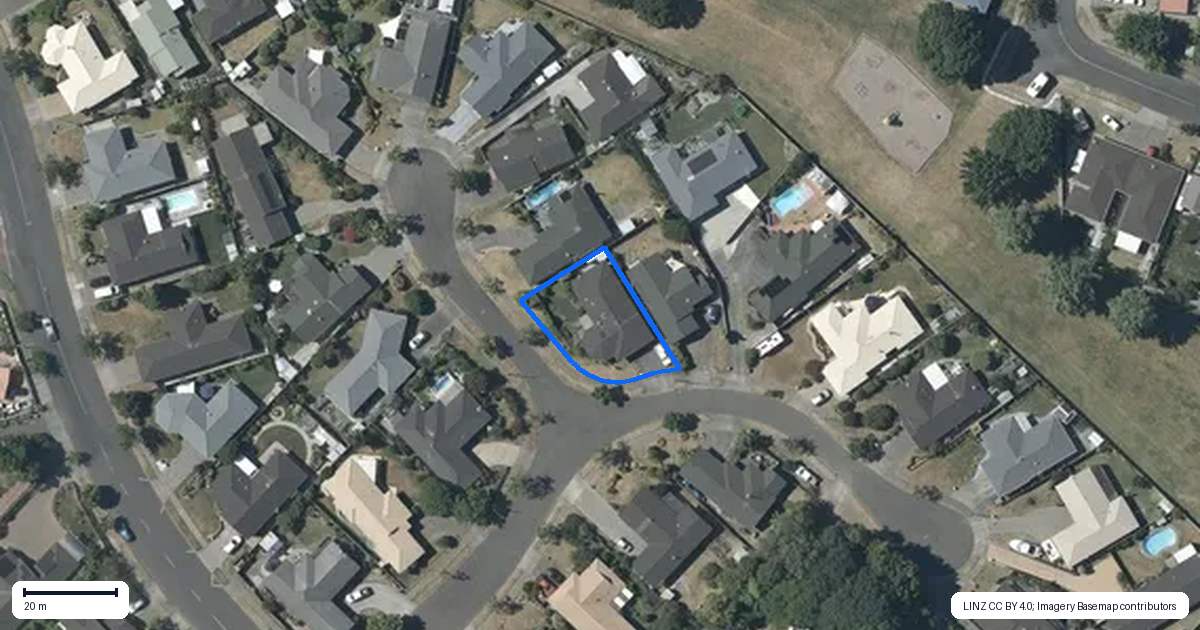 Property context map for 36 Hyatt Grove, Greenmeadows, Napier