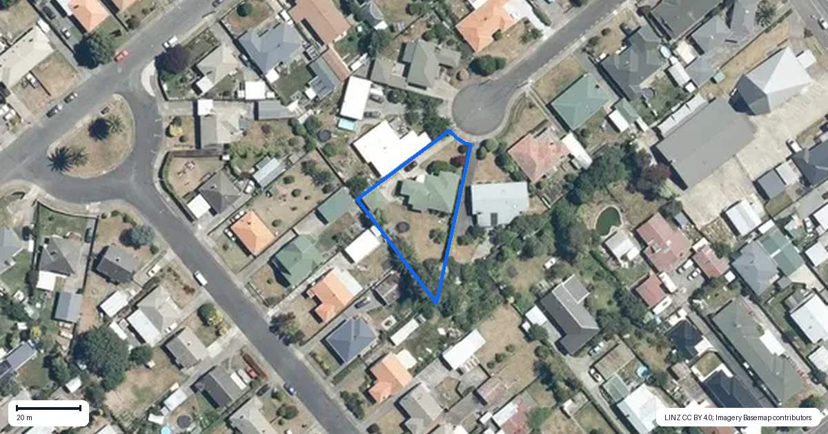 Property context map for 901 Norrie Street, Mahora, Hastings