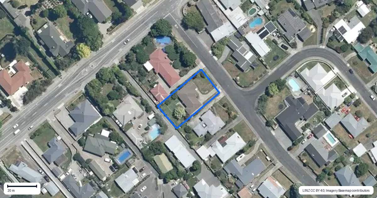Property context map for 526 Hart Drive, Frimley, Hastings
