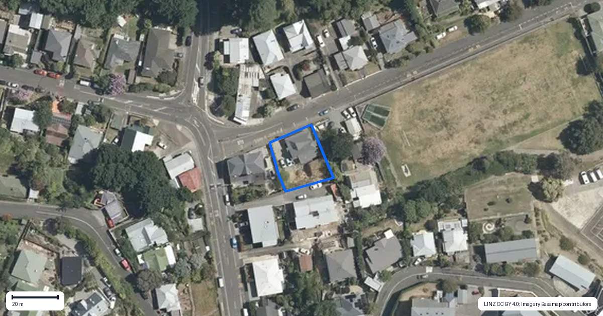 Property context map for 3 Coote Road, Bluff Hill, Napier