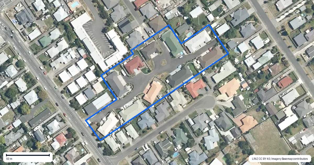 Property context map for 8/212 Grove Road, Mayfair, Hastings
