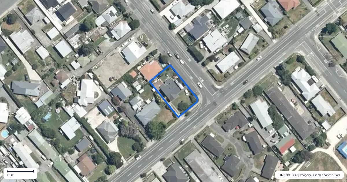 Property context map for 308 Windsor Avenue, Parkvale, Hastings
