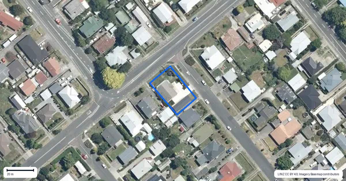 Property context map for 300 Willowpark Road South, Hastings