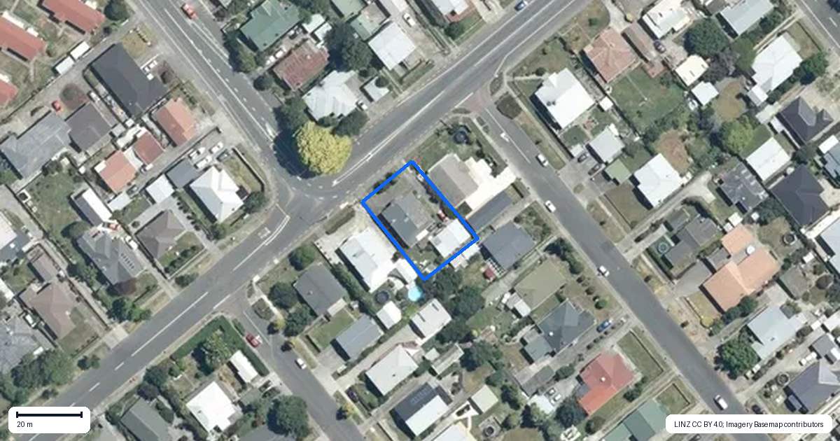 Property context map for 302 Willowpark Road South, Hastings