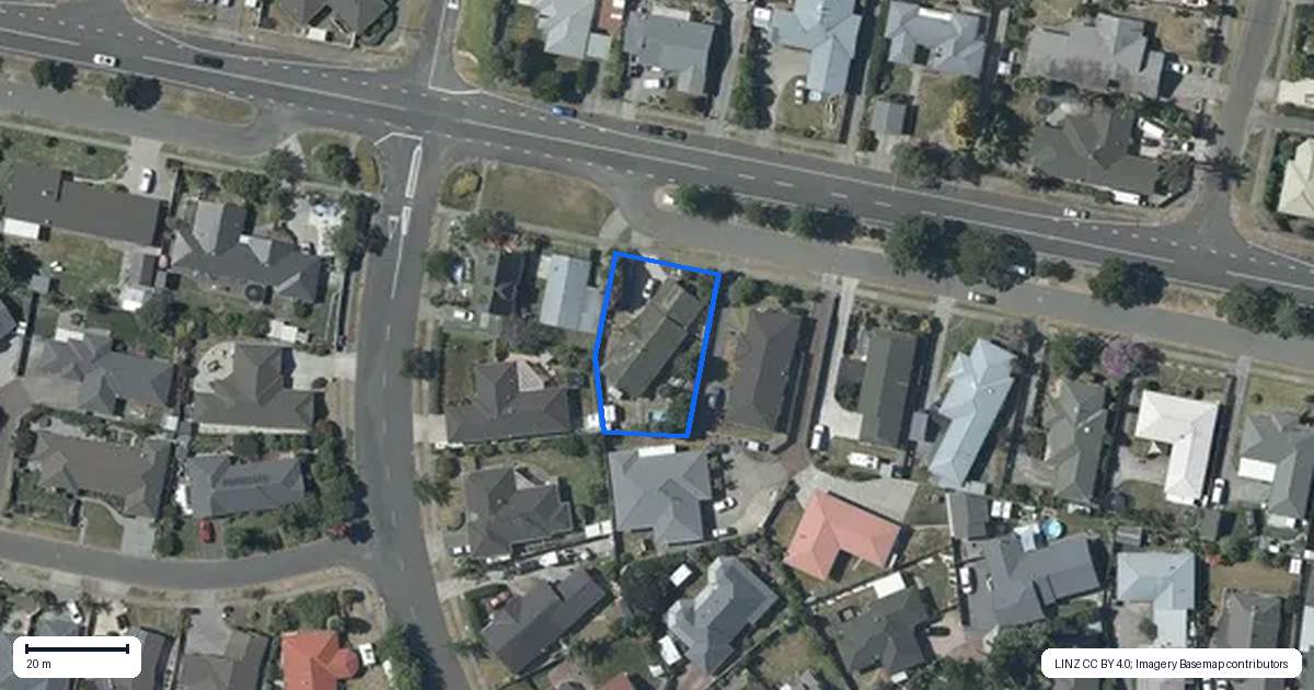 Property context map for 105 Wharerangi Road, Greenmeadows, Napier