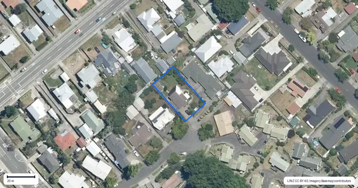 Property context map for 12 Palmer Place, Parkvale, Hastings