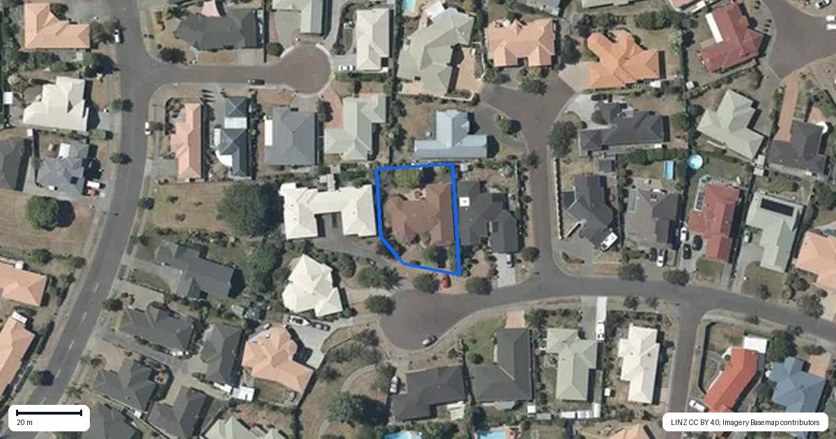 Property context map for 16 Knightsbridge Place, Taradale, Napier