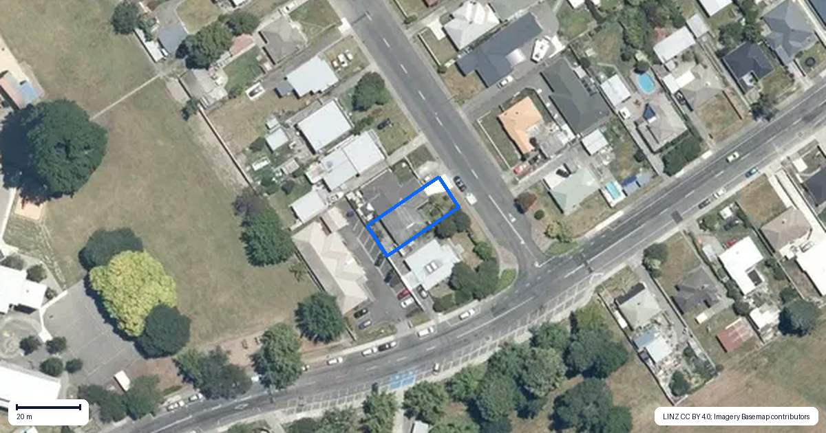 Property context map for 2/525 Fenwick Street, Mayfair, Hastings