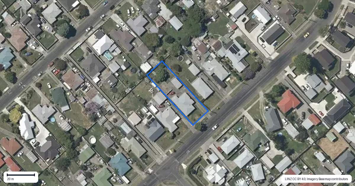 Property context map for 69 Bledisloe Road, Maraenui, Napier