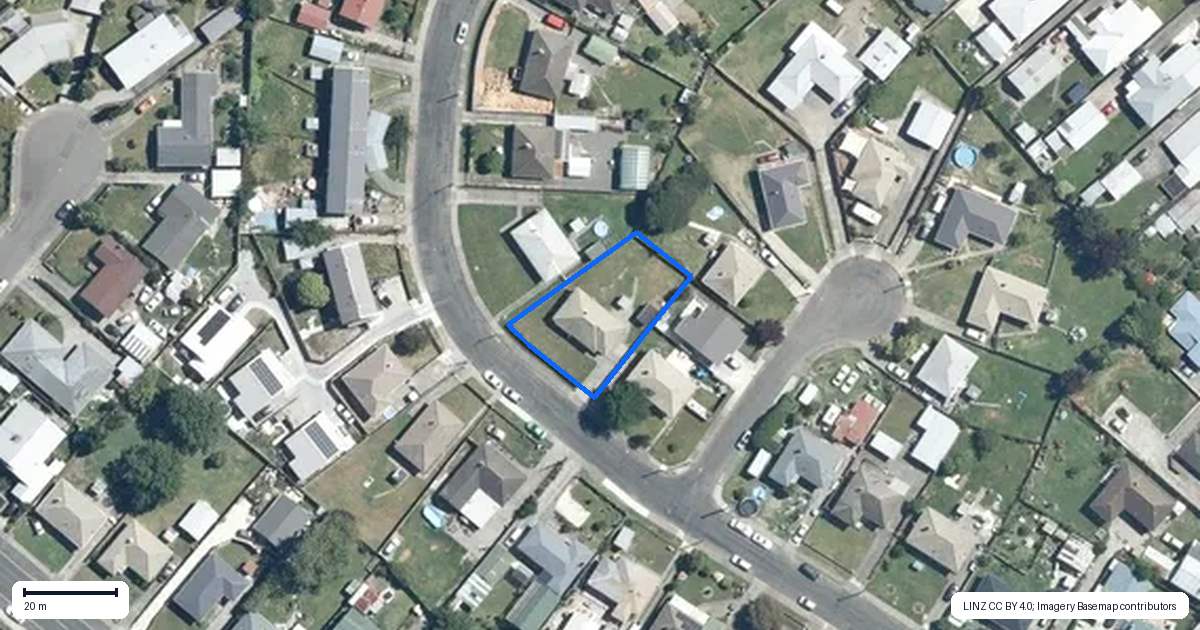 Property context map for 403 Montgomery Street, Raureka, Hastings