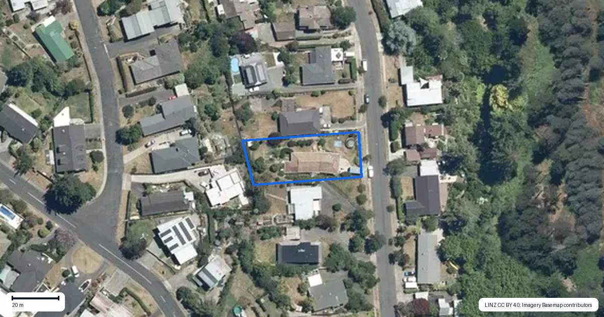 Property context map for 24 Tokomaru Drive, Havelock North