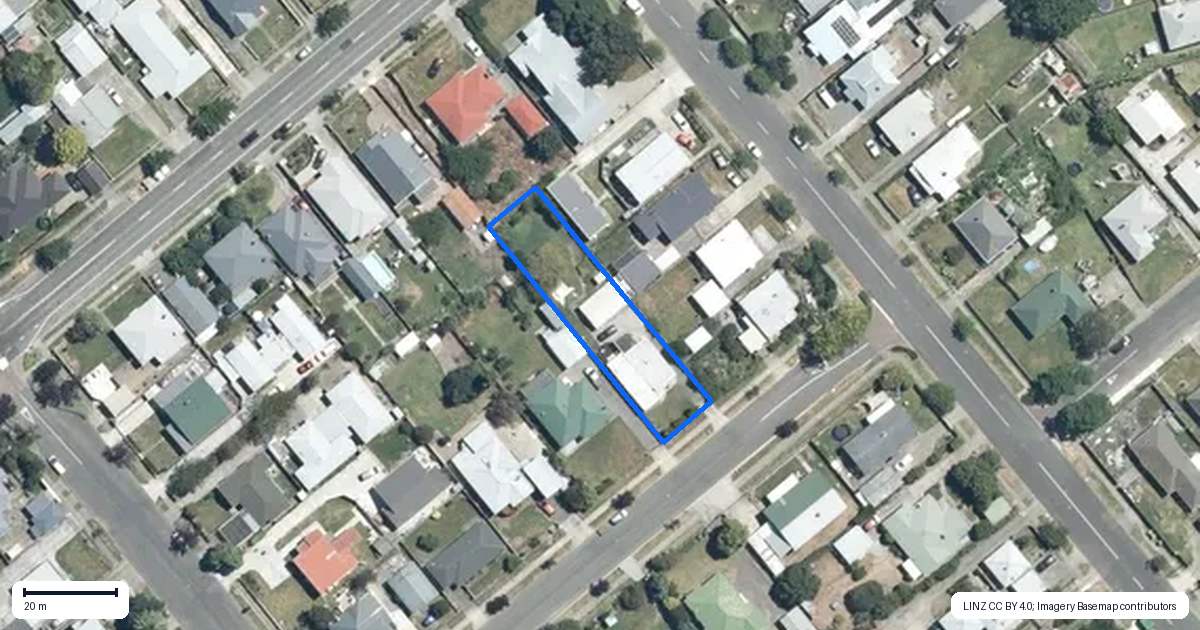 Property context map for 806 Princes Street, Parkvale, Hastings