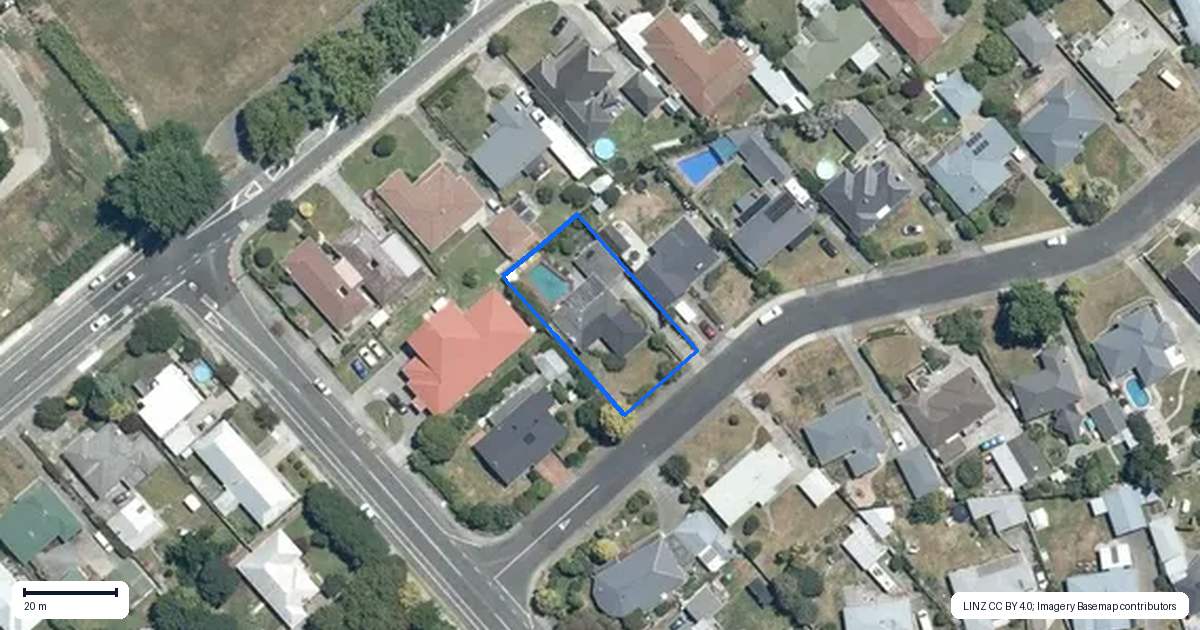 Property context map for 702 Rainbow Avenue, Parkvale, Hastings