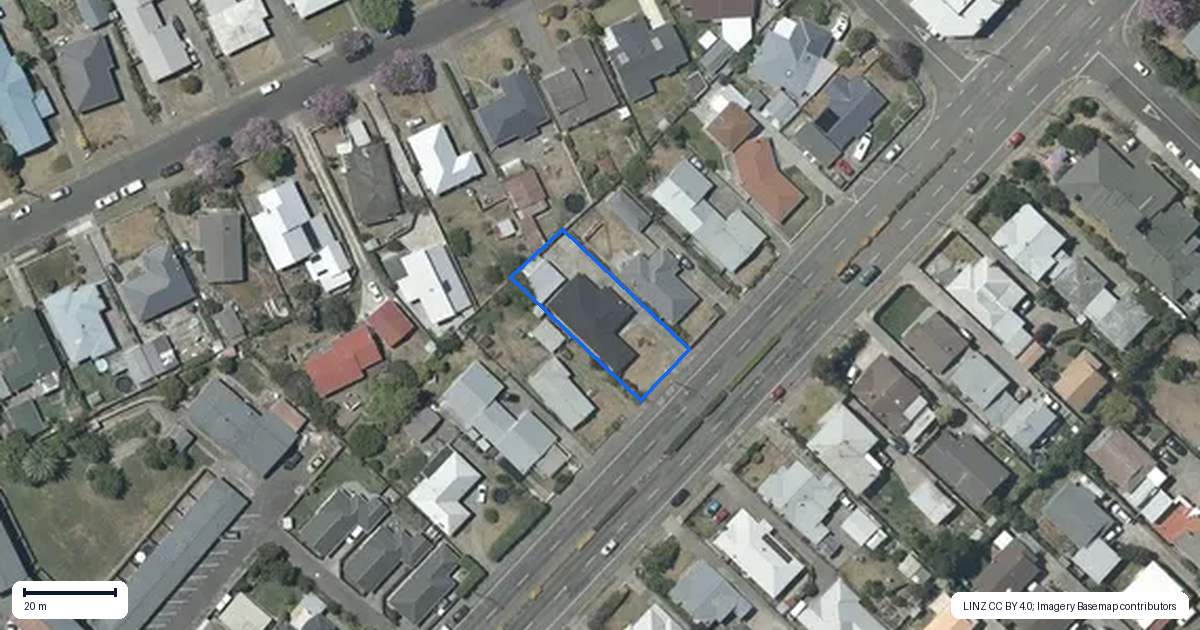 Property context map for 34 Taradale Road, Marewa, Napier