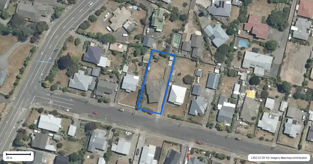 Property context map for 40 Jellicoe Street, Waipukurau